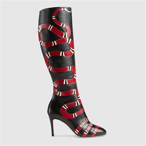 gucci womens snake boots|Gucci snake boots for women.